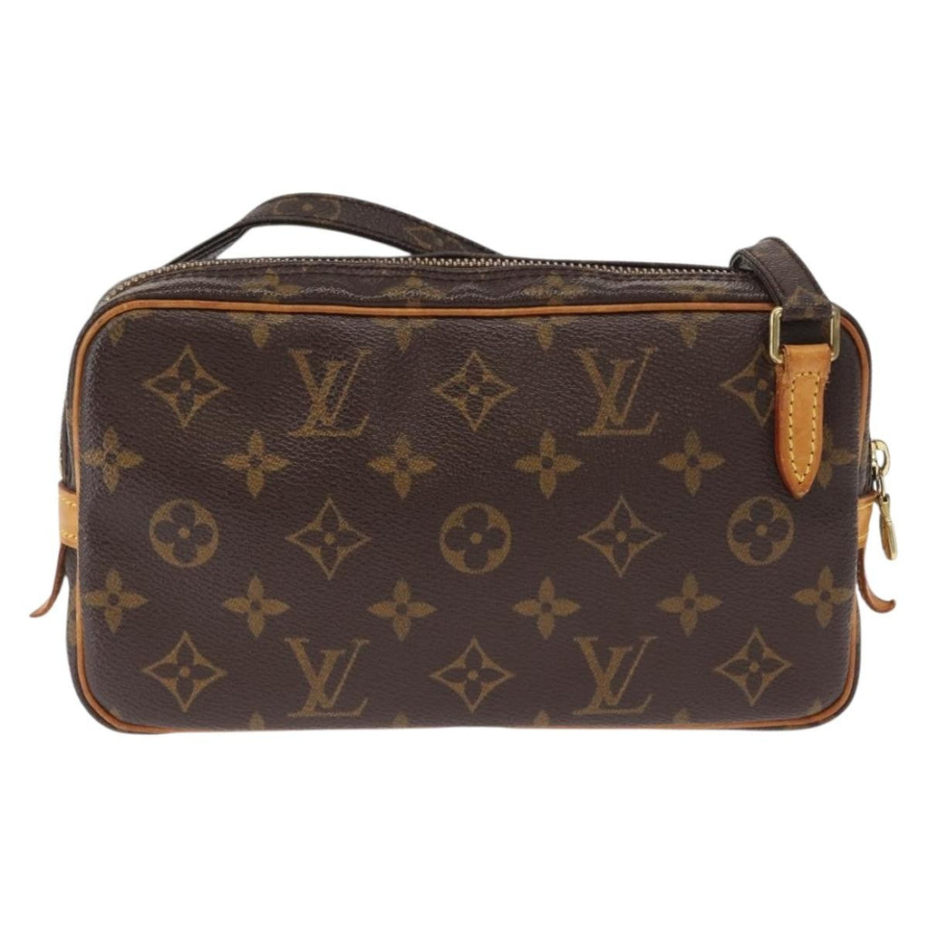 Louis Vuitton Pochette Marly Bandouliere Bag Monogram Canvas Brown Canvas Shoulder Bag