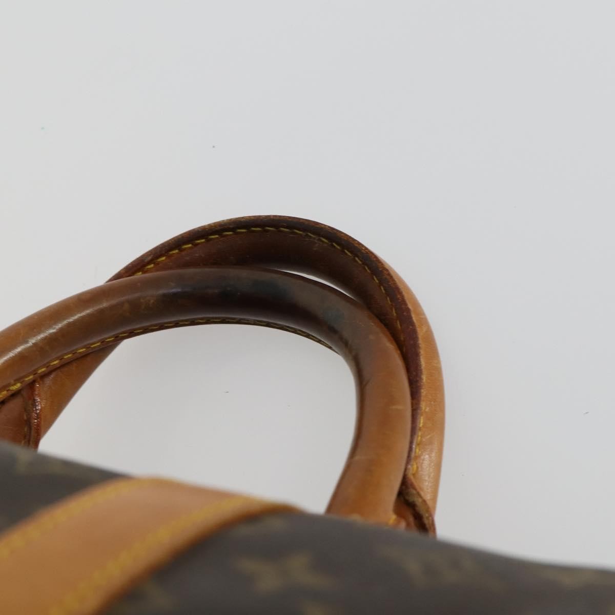 Louis Vuitton Keepall Bag Monogram Canvas Brown Canvas Travel Bag