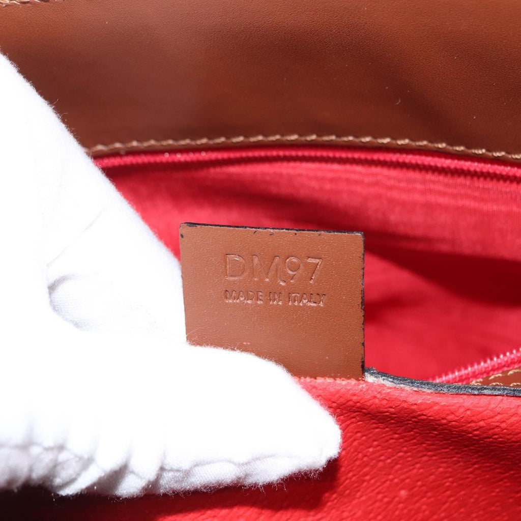 Celine Vintage Shoulder Bag Leather Brown Leather Shoulder Bag Bag