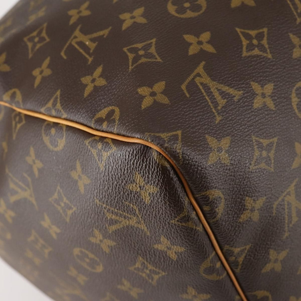 Louis Vuitton Keepall Bandouliere Bag Monogram Canvas Brown Canvas Bag