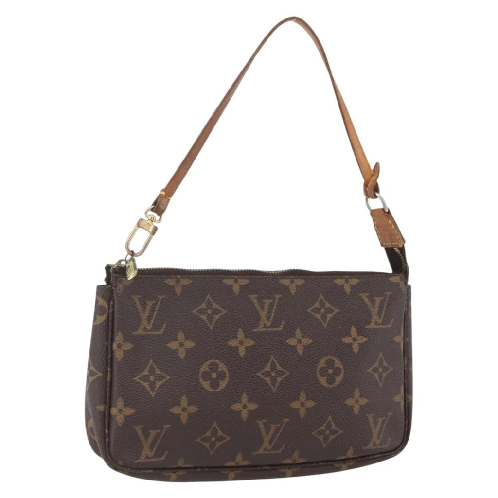 Louis Vuitton Pochette Accessoires Nm Monogram Canvas Brown Canvas Clutche & Pouche Bag