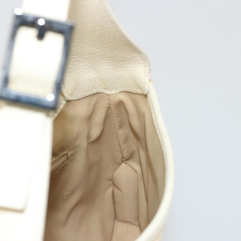 Gucci Vintage Jackie Shoulder Bag Canvas And Leather Beige Canvas Handbag (Pre-Owned)