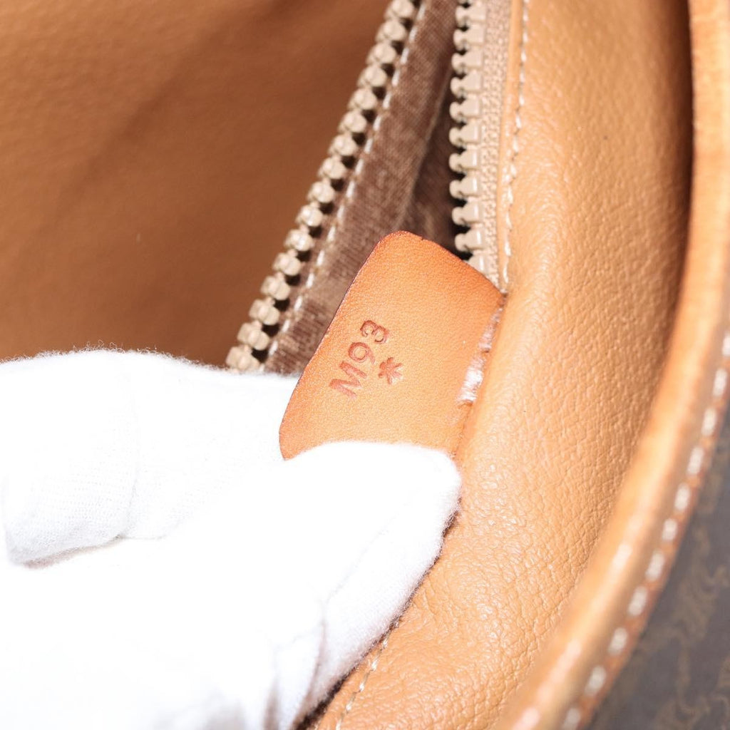 Celine Vintage Macadam Tote Bag Canvas Brown Pvc Tote Bag Bag