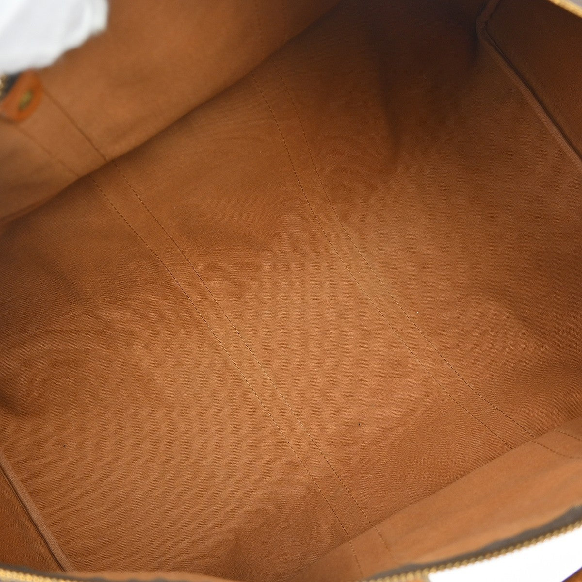Louis Vuitton Keepall Bag Monogram Canvas Brown Canvas Travel Bag
