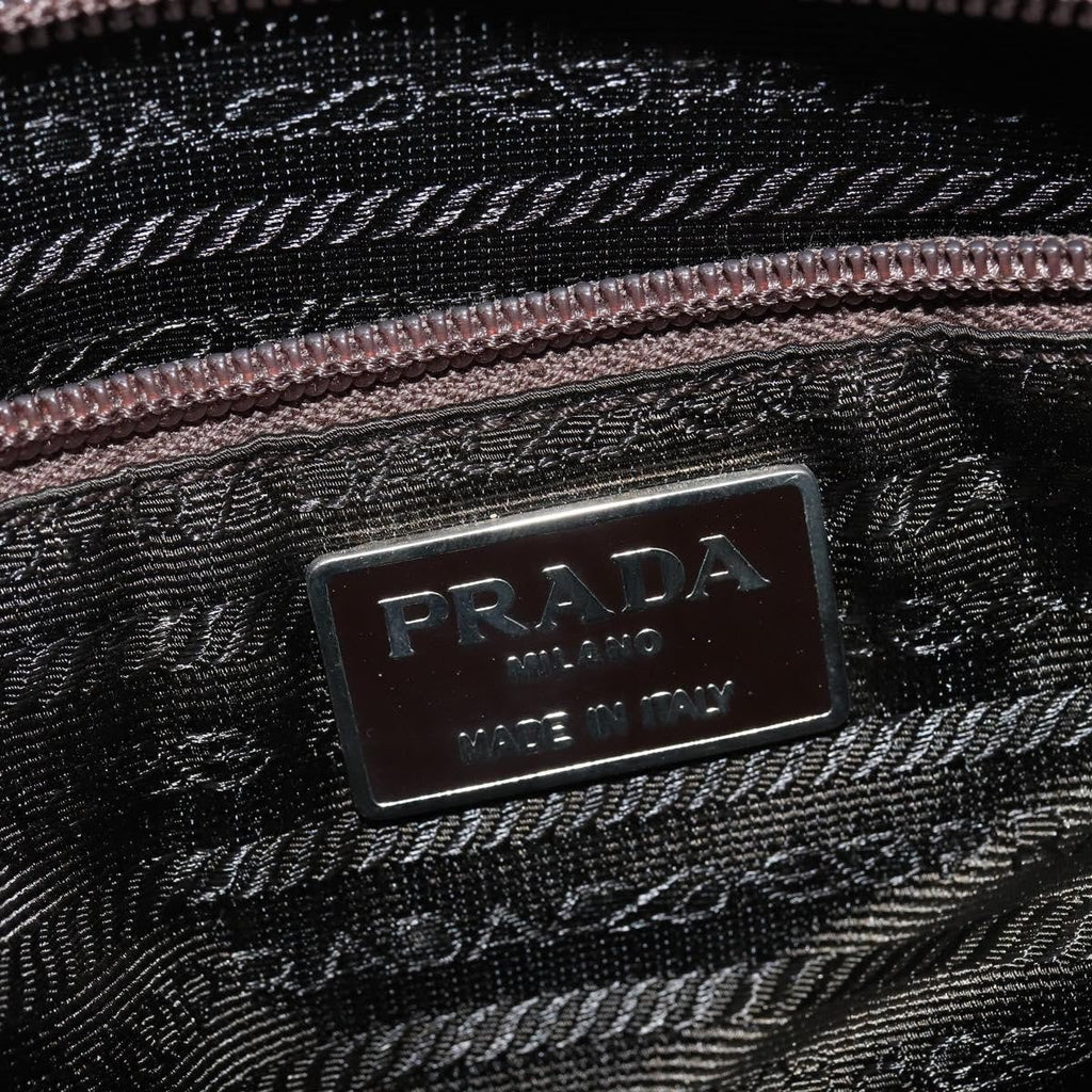 Prada Vintage Shoulder Bag Leather Beige Leather Shoulder Bag Bag