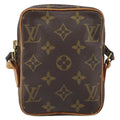Louis Vuitton Danube Handbag Monogram Canvas Brown Canvas Shoulder Bag