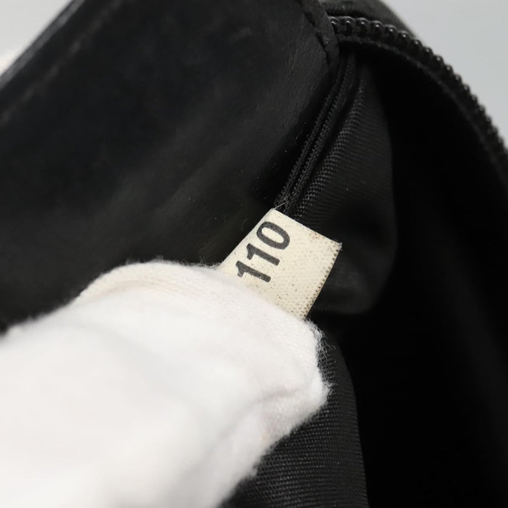 Prada Flat Messenger Bag Tessuto Black Nylon Shoulder Bag Bag