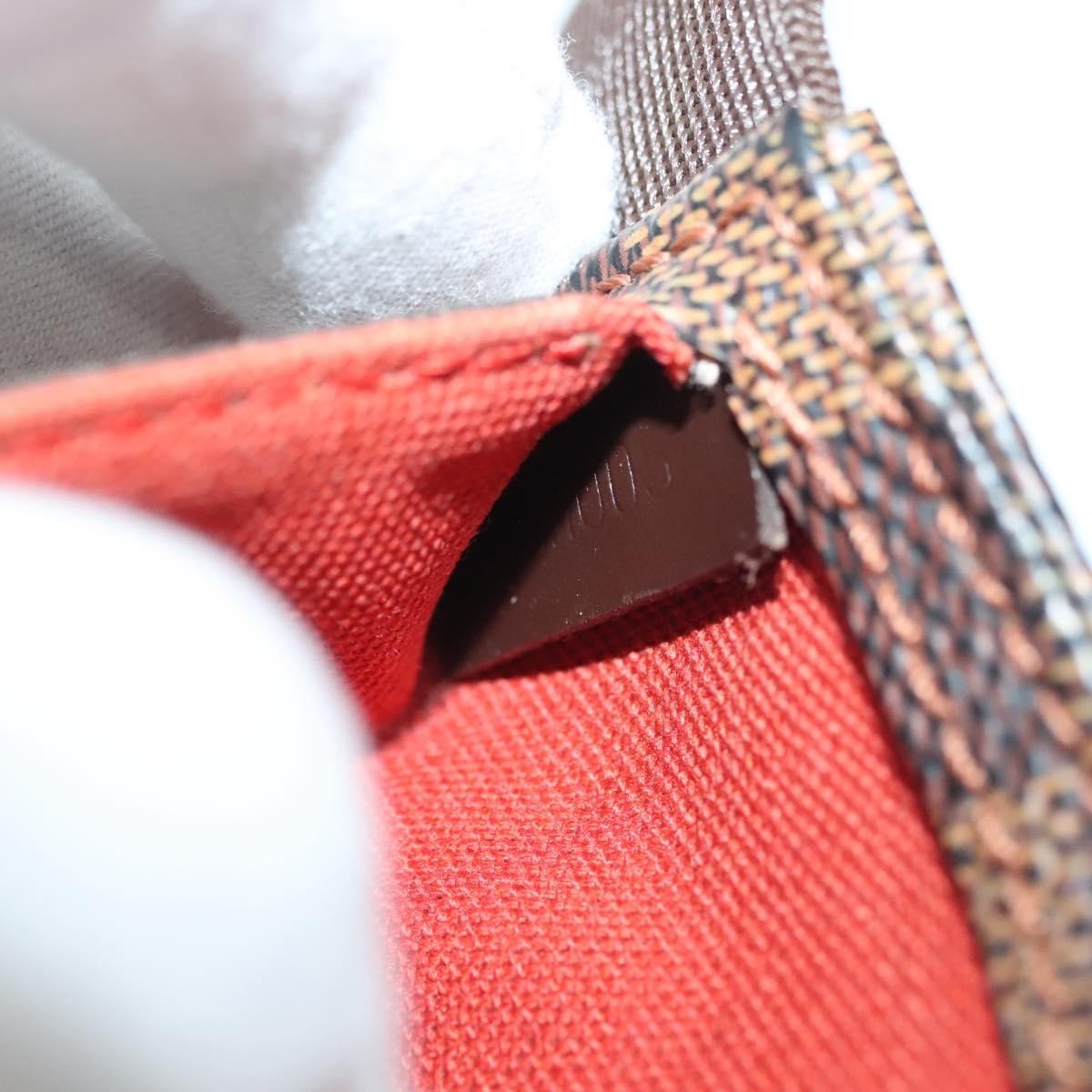 Louis Vuitton Geronimos Waist Bag Damier Brown Canvas Shoulder Bag