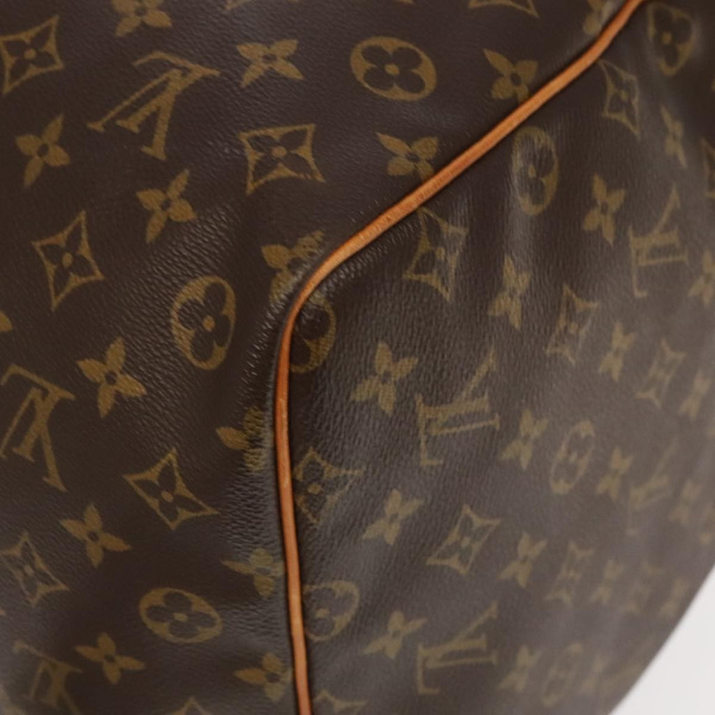 Louis Vuitton Keepall Bag Monogram Canvas Brown Canvas Travel Bag
