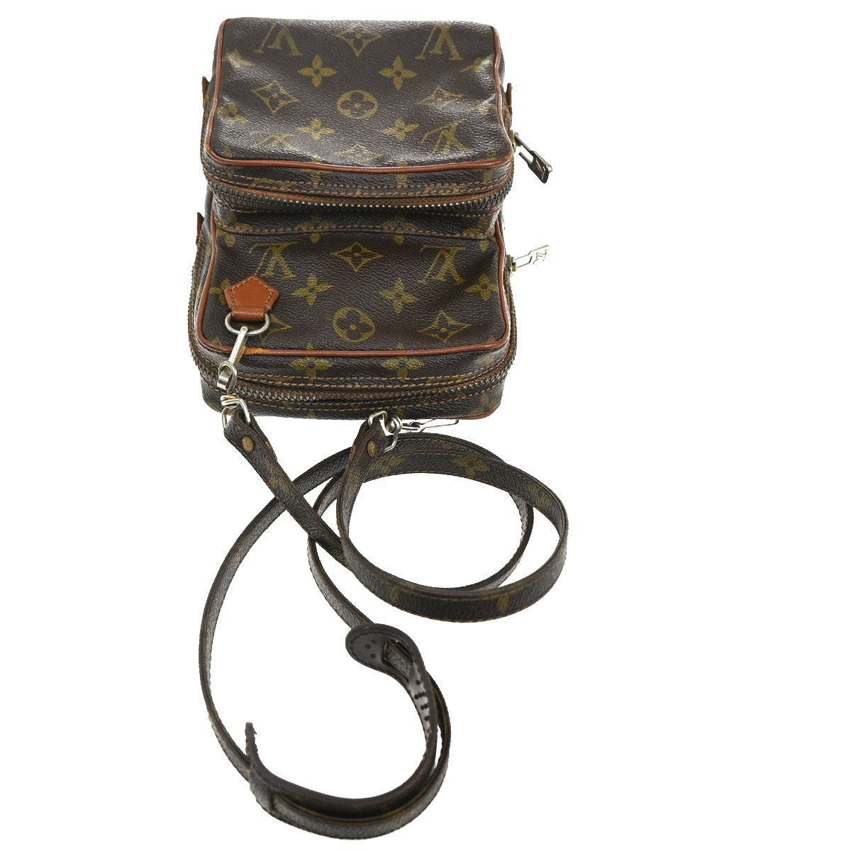Louis Vuitton Amazone Bag Monogram Canvas Brown Canvas Shoulder Bag