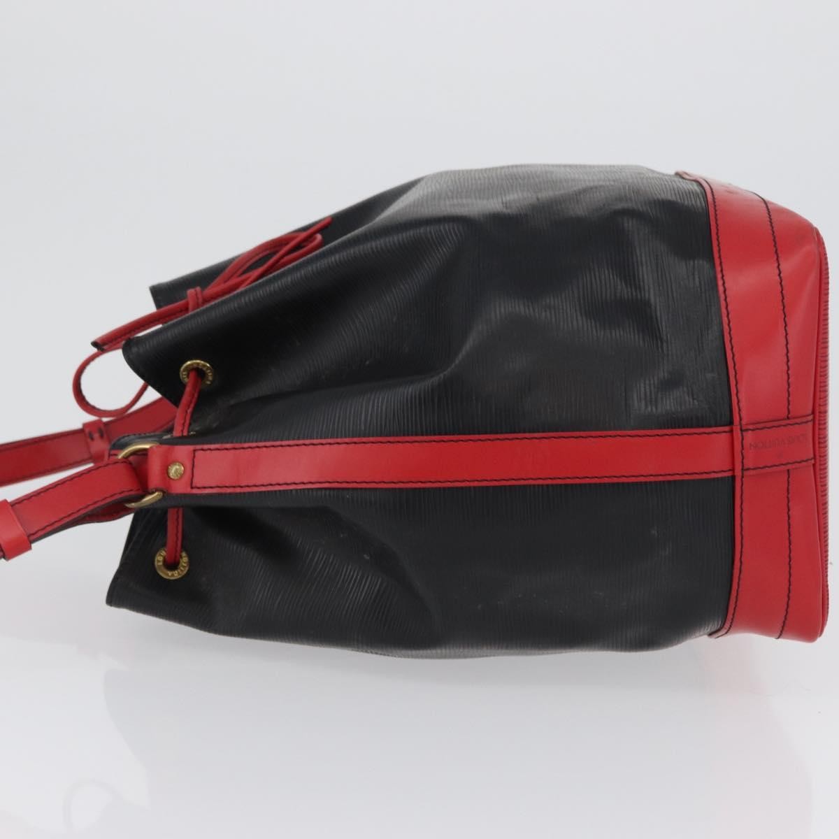Louis Vuitton Bicolor Noe Handbag Epi Leather Black Leather Shoulder Bag
