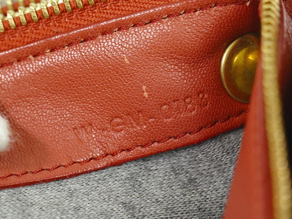 Celine Trio Crossbody Bag Leather Red Leather Shoulder Bag Bag