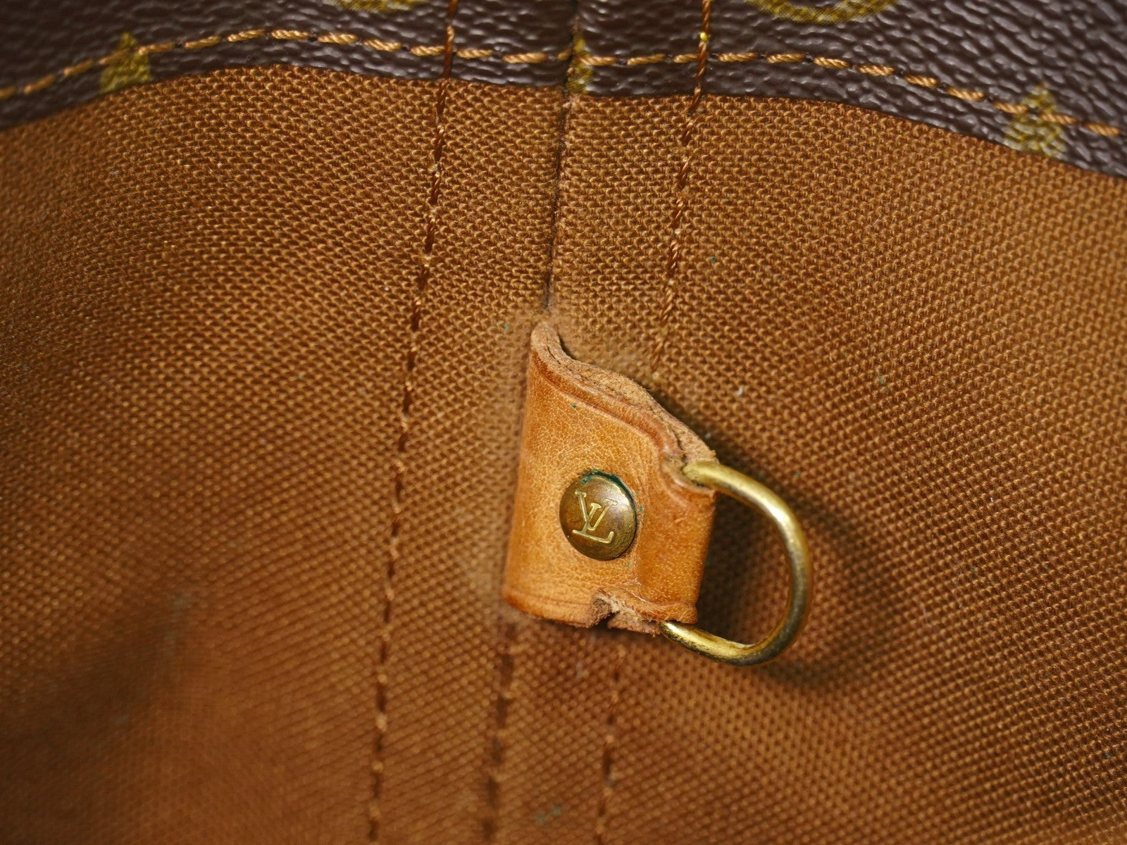 Louis Vuitton Randonnee Backpack Monogram Canvas Brown Canvas Shoulder Bag