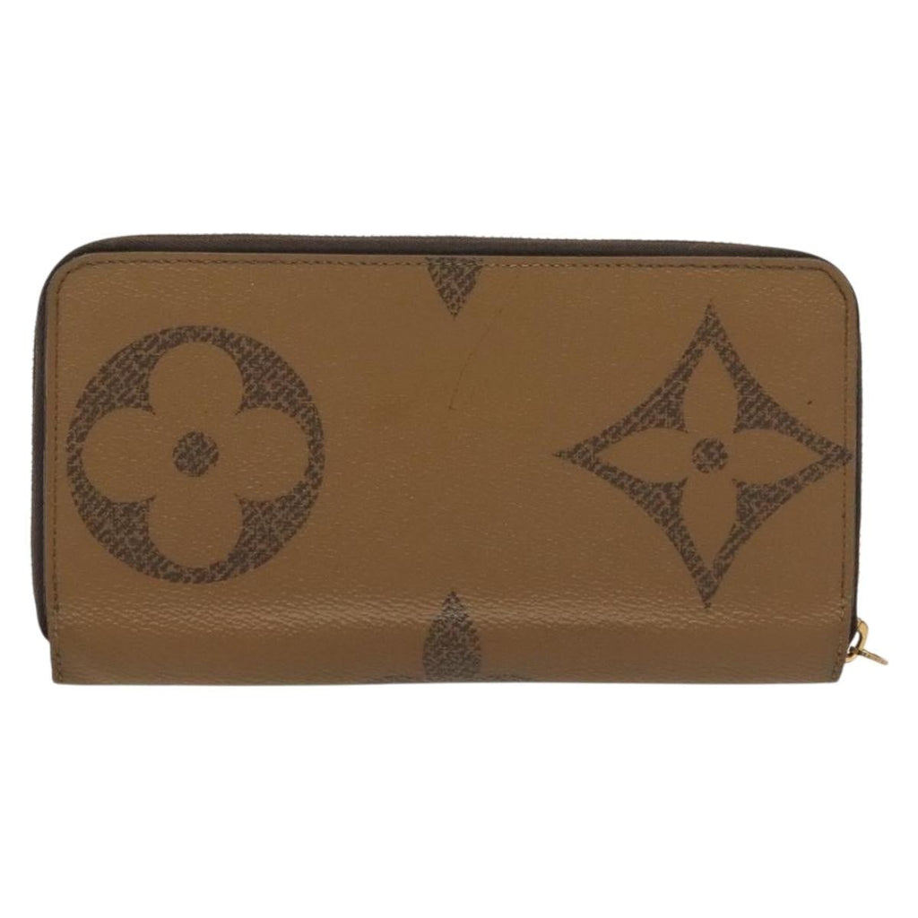Louis Vuitton Zippy Wallet Canvas Brown Canvas Wallets Accessory