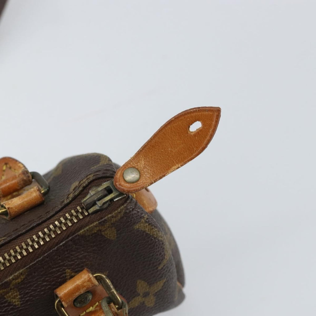 Louis Vuitton Speedy Mini Hl Handbag Monogram Canvas Brown Canvas Handbag