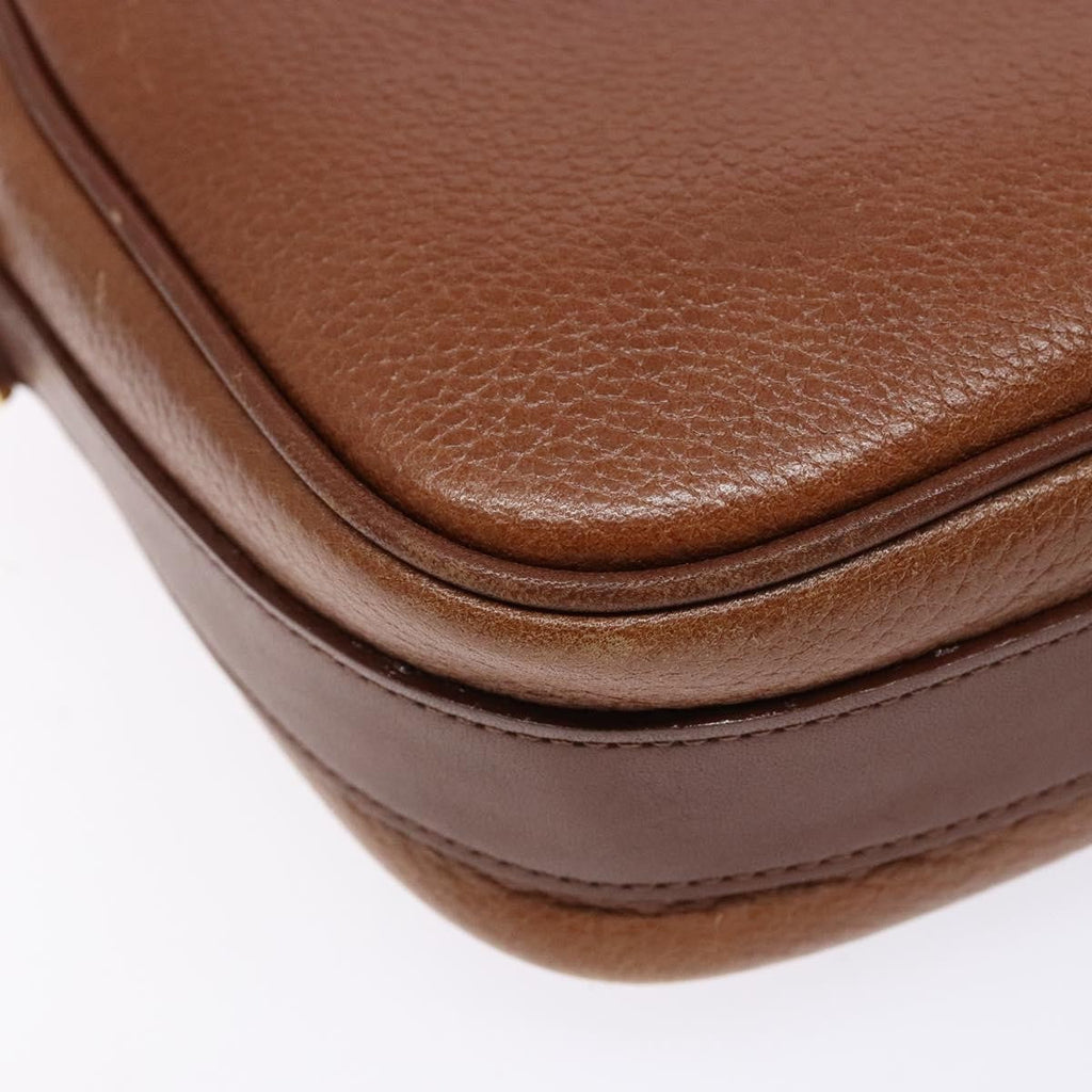 Burberry Shoulder Bag Leather Brown Leather Shoulder Bag