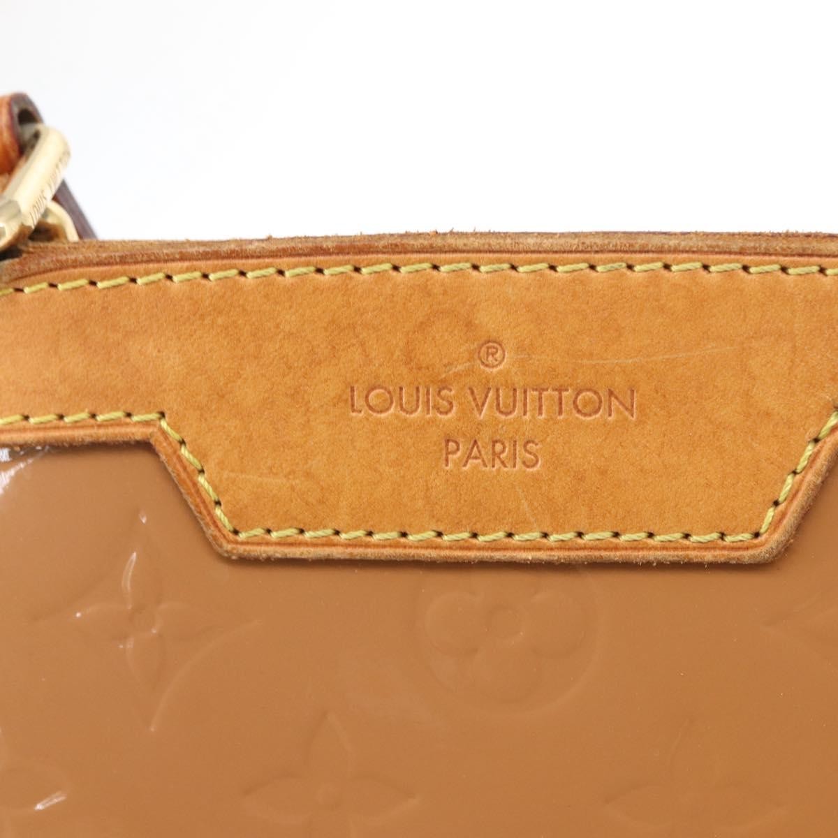 Louis Vuitton Brea Handbag Monogram Vernis Brown Patent_Leather Handbag