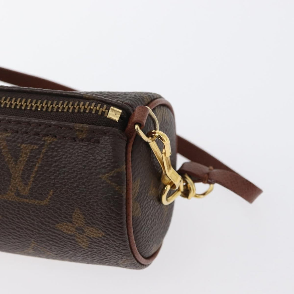 Louis Vuitton Papillon Pochette Monogram Canvas Brown Canvas Clutche & Pouche Bag