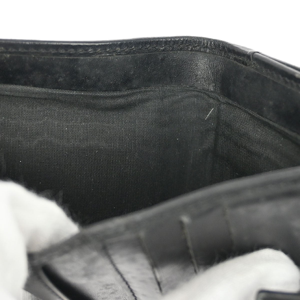 Celine Vintage Bifold Wallet Macadam Coated Canvas Black Pvc Wallets Accessory
