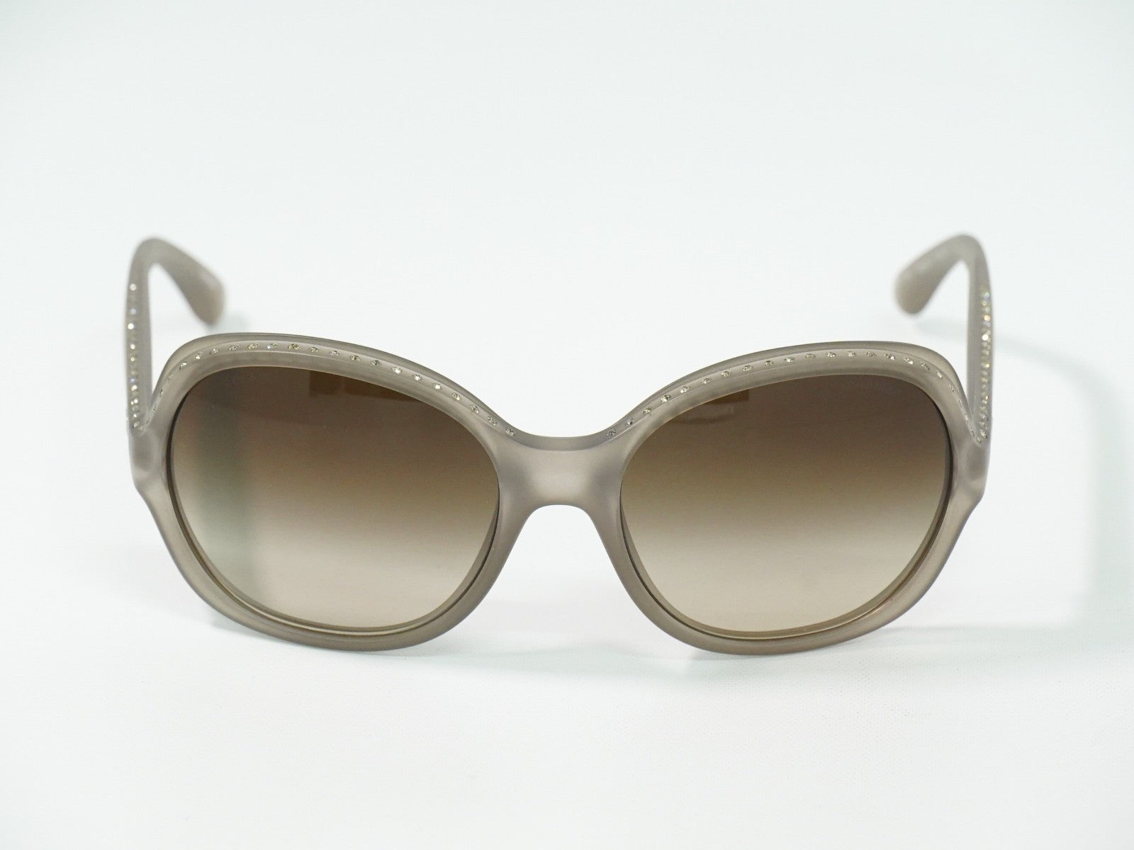Chanel Logo Cc Sunglasses Plastic Gray Plastic Sunglasse Accessory