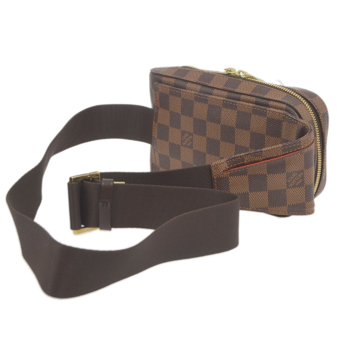 Louis Vuitton Geronimos Waist Bag Damier Brown Canvas Crossbody Bag