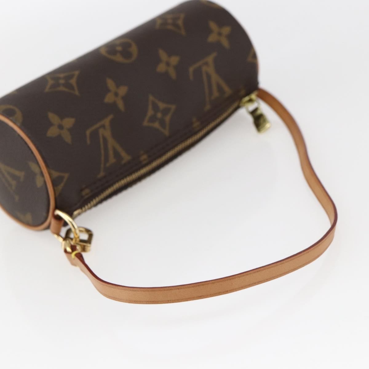 Louis Vuitton Papillon Pochette Monogram Canvas Brown Canvas Clutche & Pouche Bag
