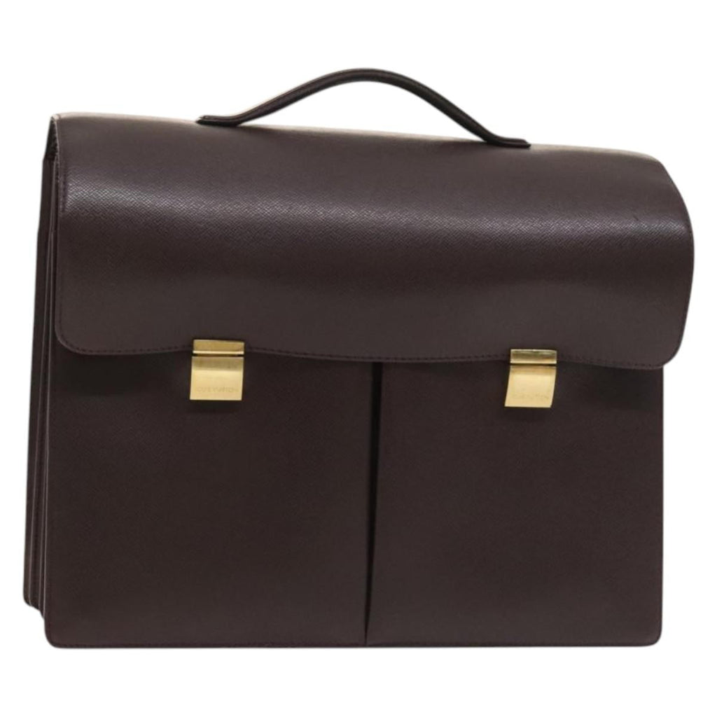 Louis Vuitton Rendez-Vous Shoulder Bag Monogram Metal Calfskin Brown Leather Bag