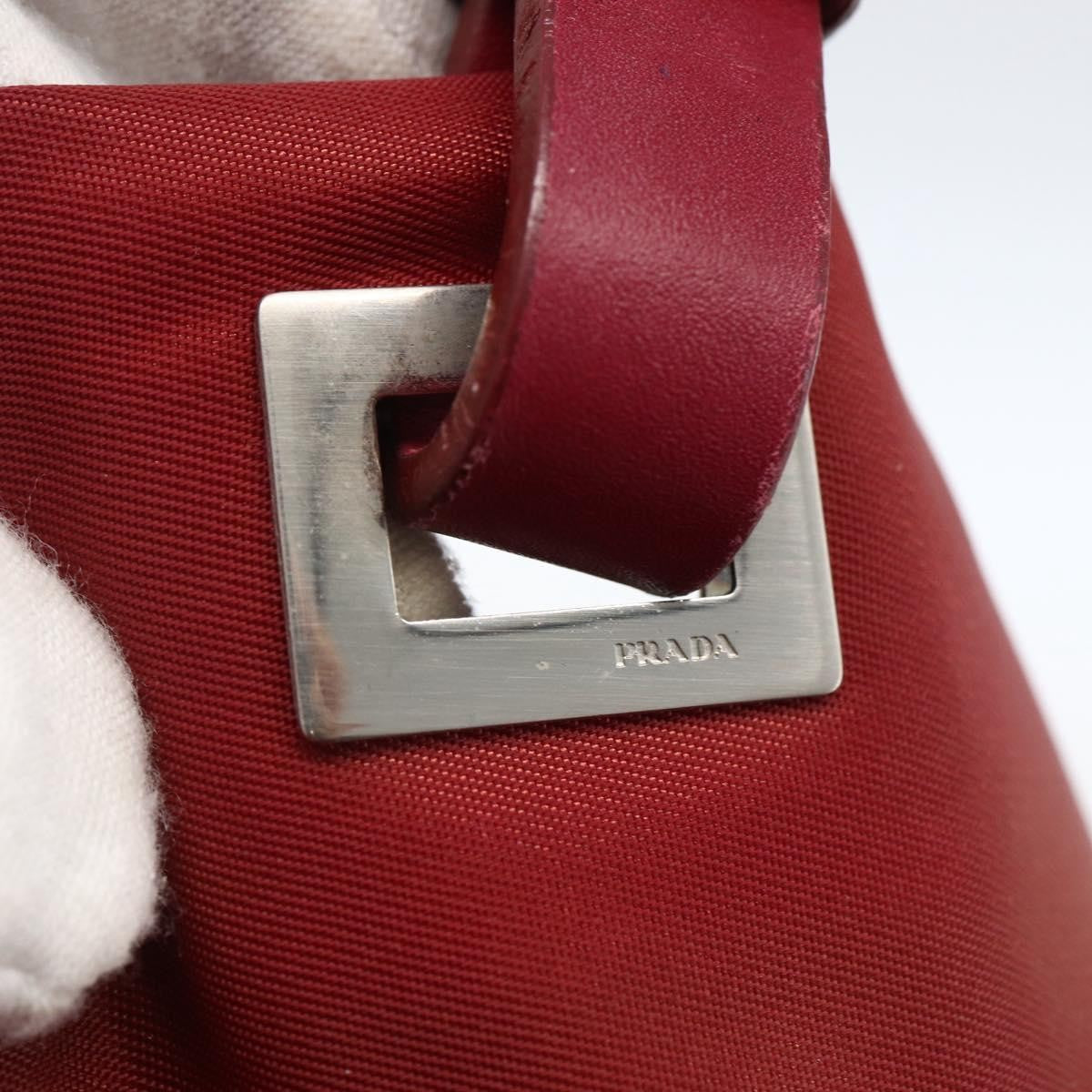 Prada Vintage Tote Tessuto Red Nylon Tote Bag Bag