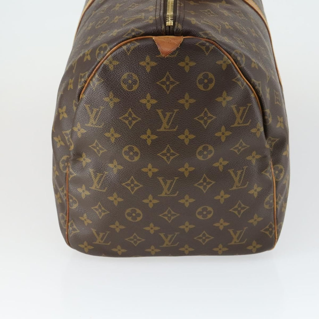 Louis Vuitton Keepall Bag Monogram Canvas Brown Canvas Travel Bag