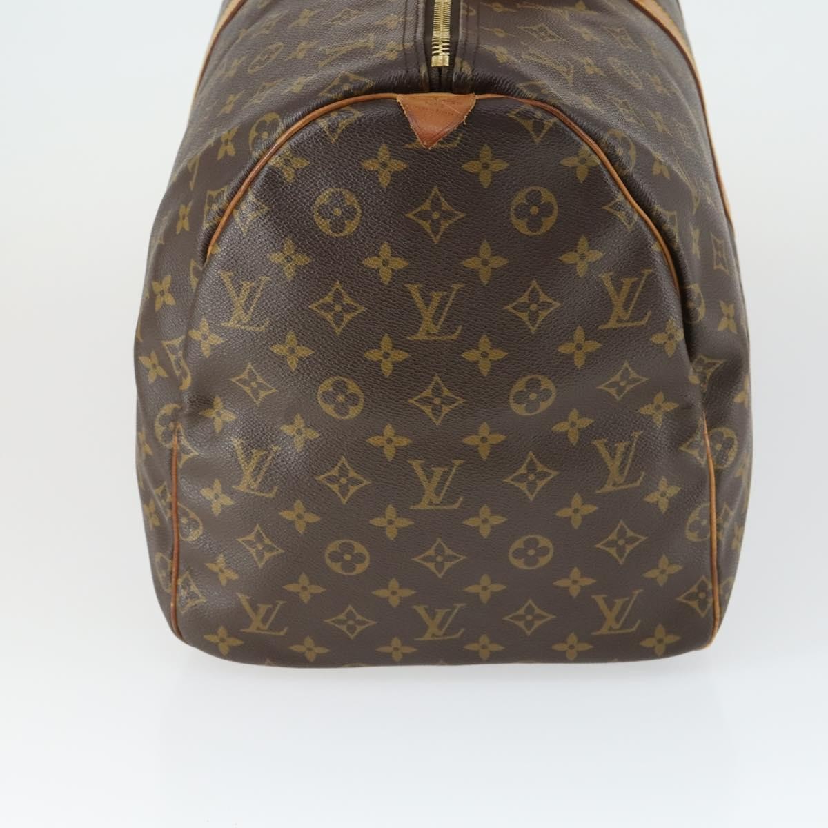 Louis Vuitton Keepall Bag Monogram Canvas Brown Canvas Travel Bag