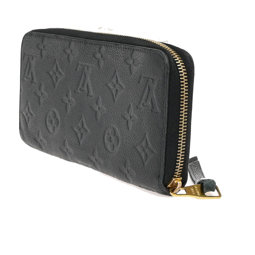 Louis Vuitton Portefeuille Zippy Monogramme Empreinte Monogramme Empreinte Black Leather Wallets Accessory
