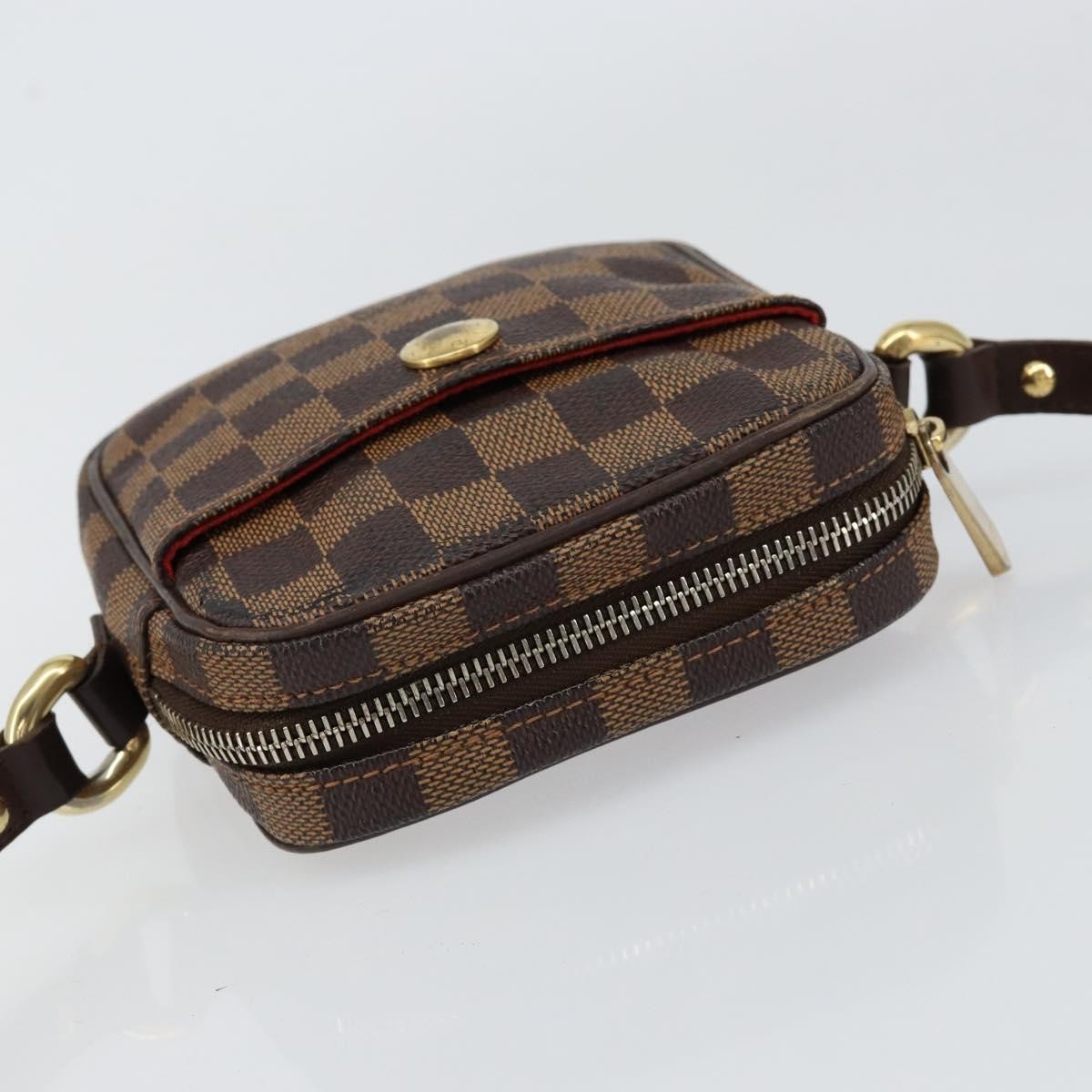 Louis Vuitton Rift Handbag Damier Brown Canvas Shoulder Bag