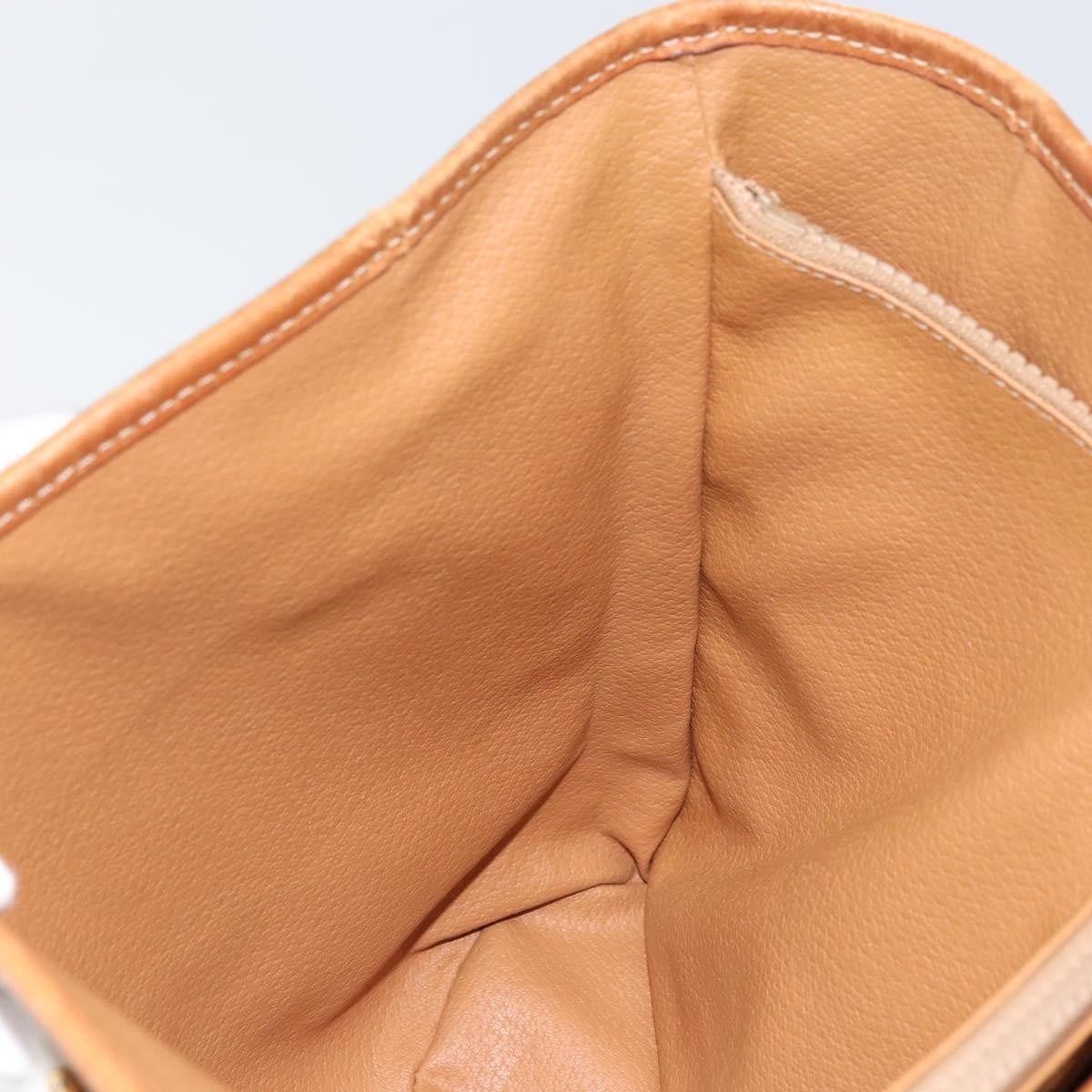 Celine Vintage Macadam Tote Bag Canvas Brown Pvc Tote Bag Bag