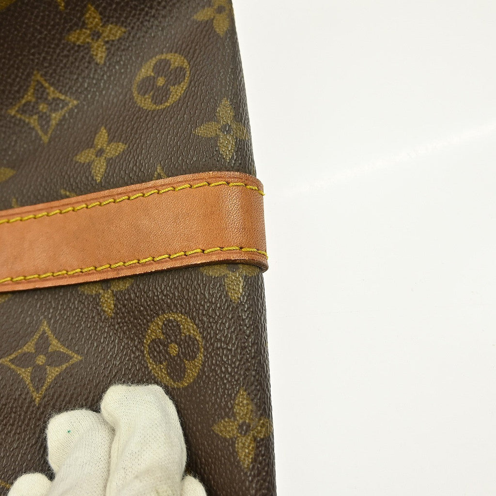 Louis Vuitton Keepall Bag Monogram Canvas Brown Canvas Travel Bag