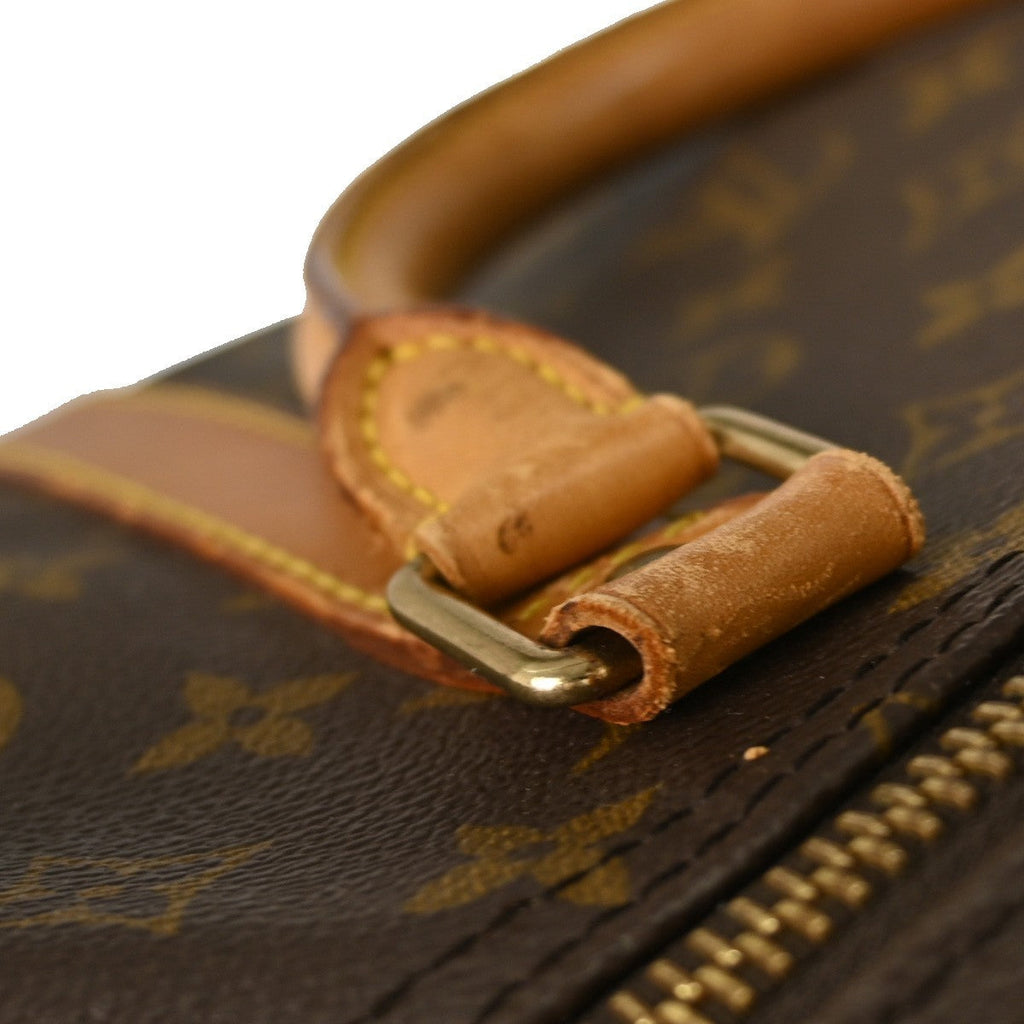 Louis Vuitton Keepall Bag Monogram Canvas Brown Canvas Travel Bag
