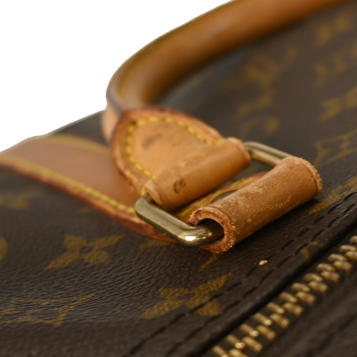 Louis Vuitton Keepall Bag Monogram Canvas Brown Canvas Travel Bag