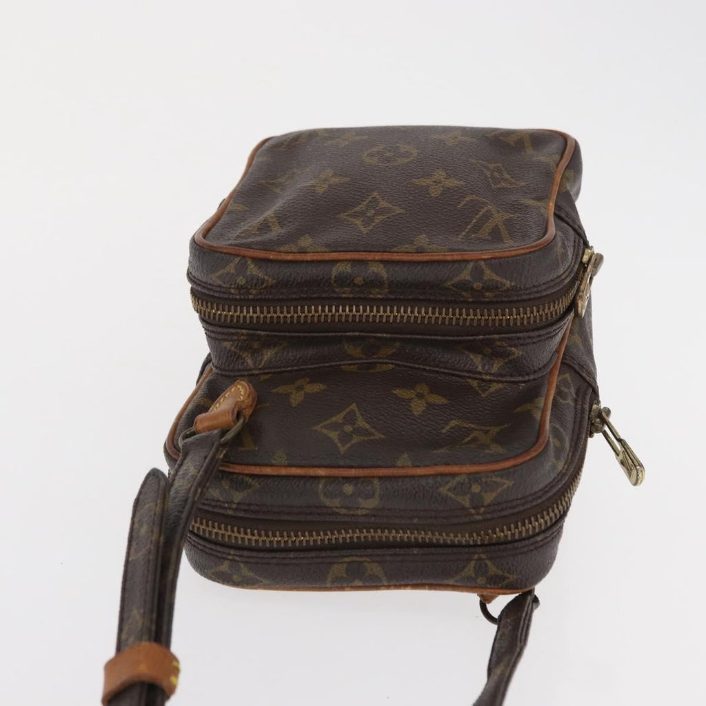 Louis Vuitton Amazone Bag Monogram Canvas Brown Canvas Shoulder Bag