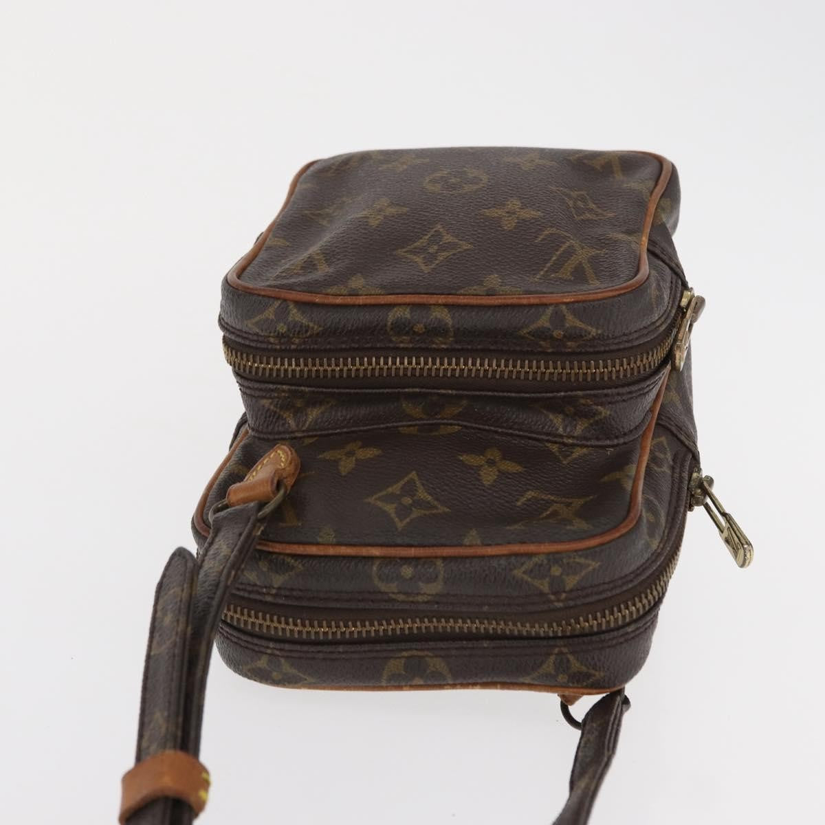 Louis Vuitton Amazone Bag Monogram Canvas Brown Canvas Shoulder Bag
