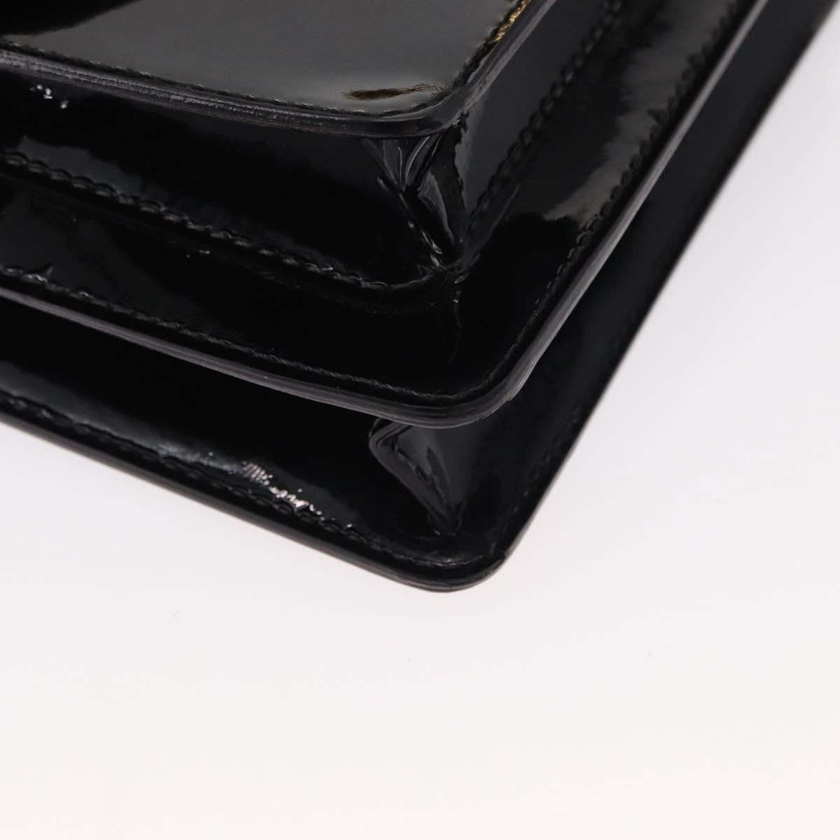 Louis Vuitton Monceau Handbag Vernis Black Patent_Leather Handbag