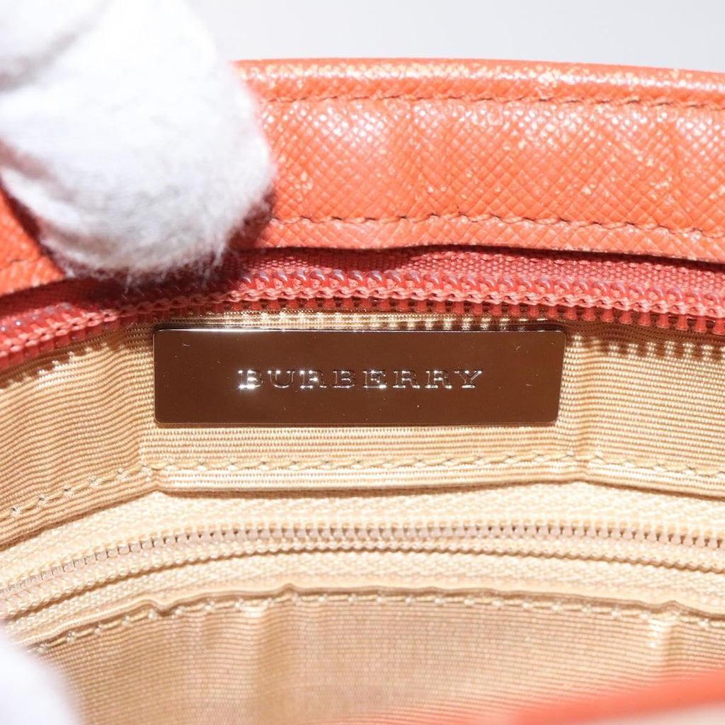 Burberry Nova Check Shoulder Bag Canvas And Leather Beige Canvas Shoulder Bag