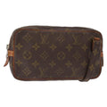 Louis Vuitton Pochette Marly Bandouliere Bag Monogram Canvas Brown Canvas Shoulder Bag