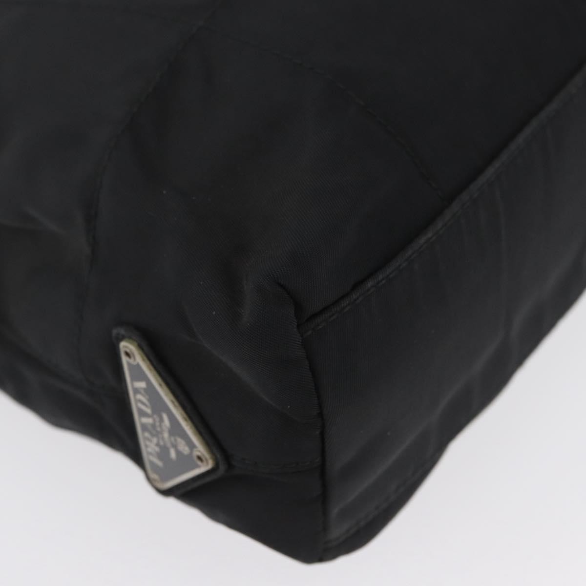 Prada Vintage Tote Nylon Black Nylon Tote Bag Bag