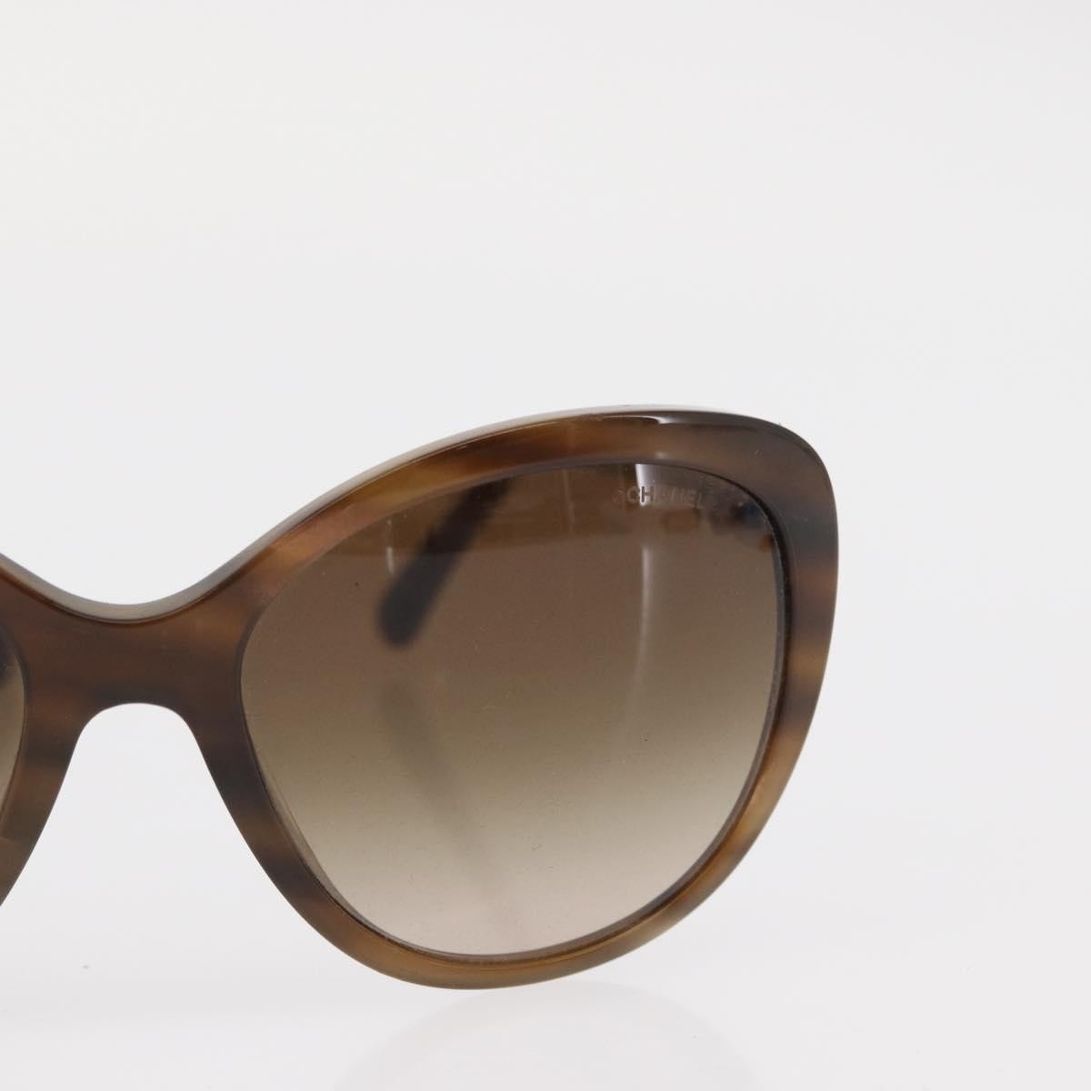 Chanel Logo Cc Sunglasses Plastic Brown Plastic Sunglasse Accessory