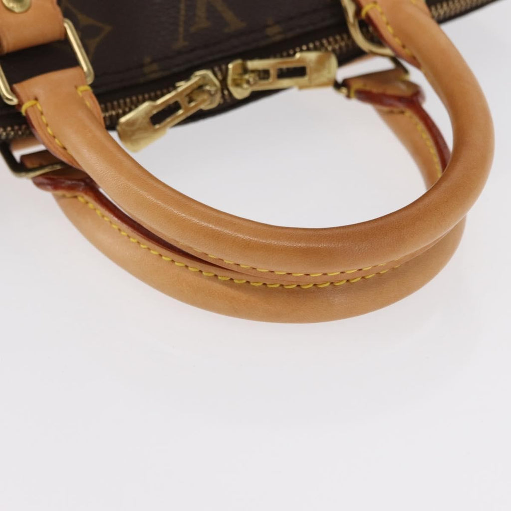 Louis Vuitton Alma Handbag Monogram Canvas Brown Canvas Handbag