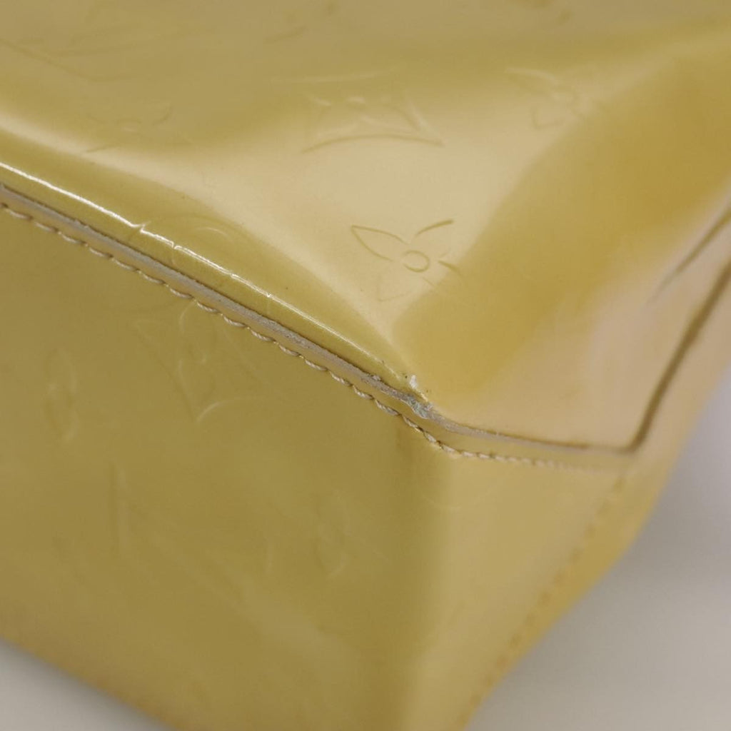 Louis Vuitton Reade Handbag Monogram Vernis Beige Patent_Leather Handbag