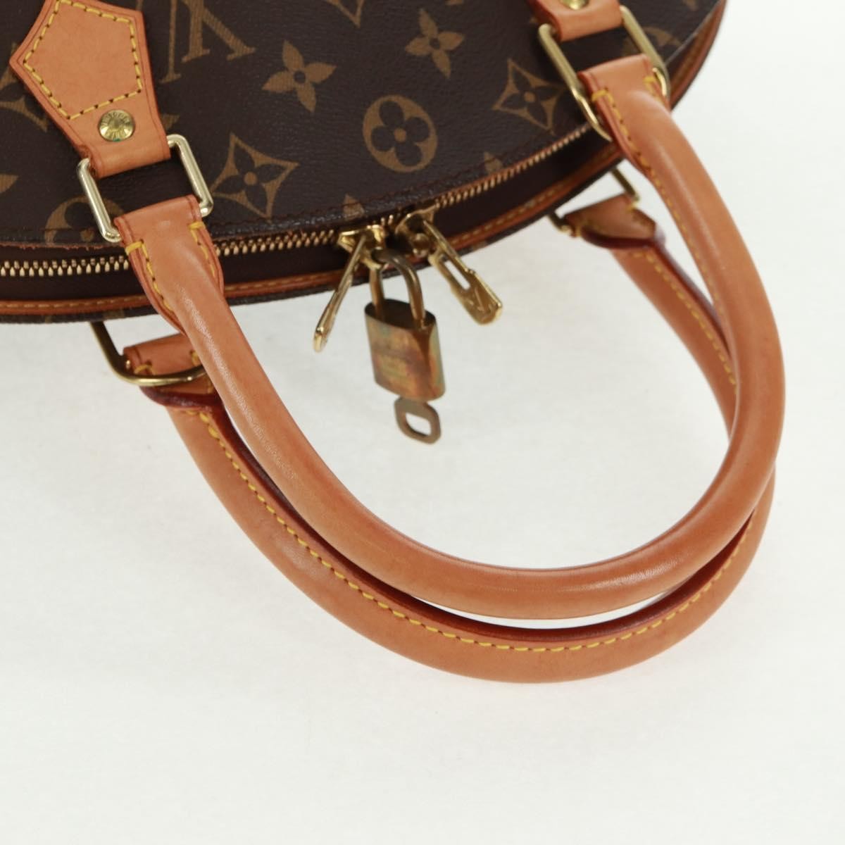 Louis Vuitton Ellipse Bag Monogram Canvas Brown Canvas Handbag