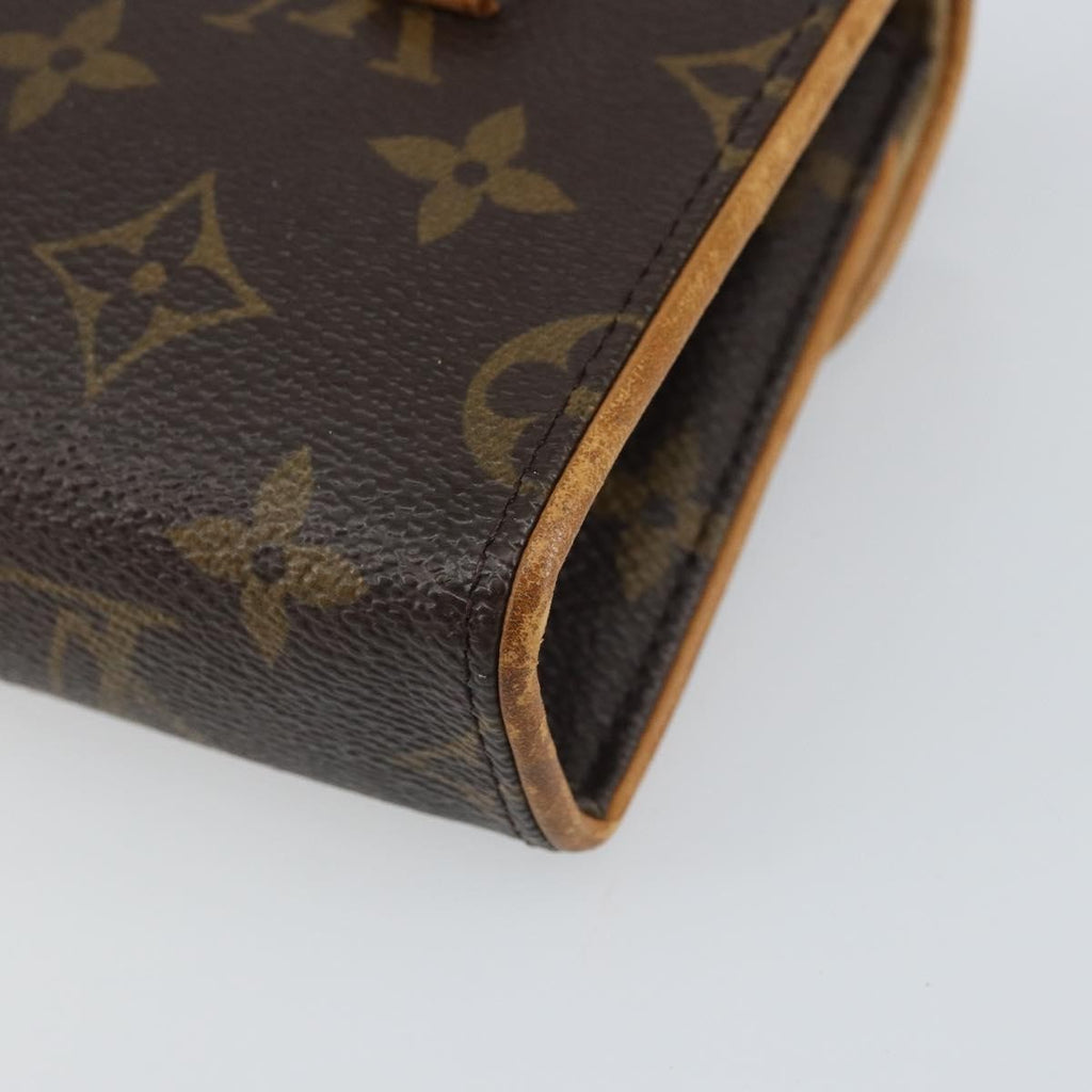 Louis Vuitton Florentine Waist Bag Monogram Canvas Brown Canvas Clutche & Pouche Bag