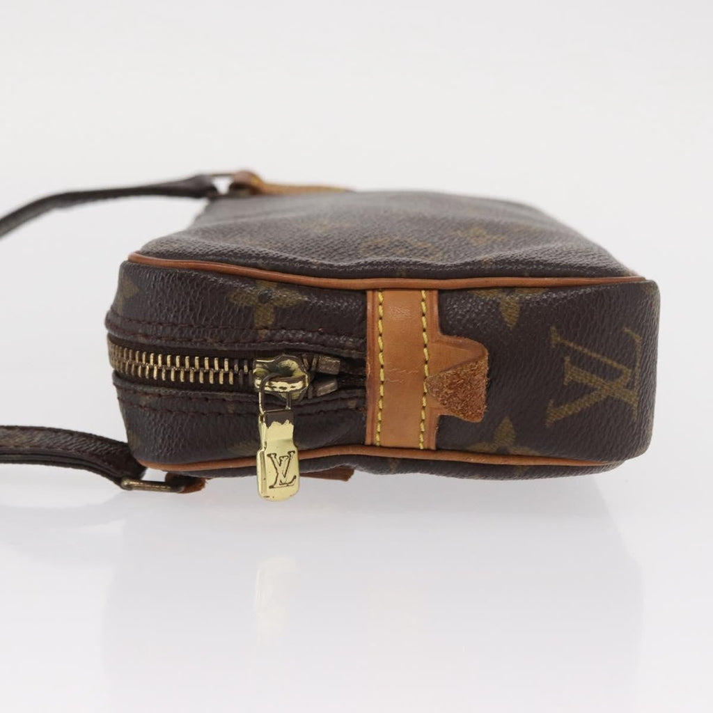 Louis Vuitton Pochette Marly Bandouliere Bag Monogram Canvas Brown Canvas Shoulder Bag