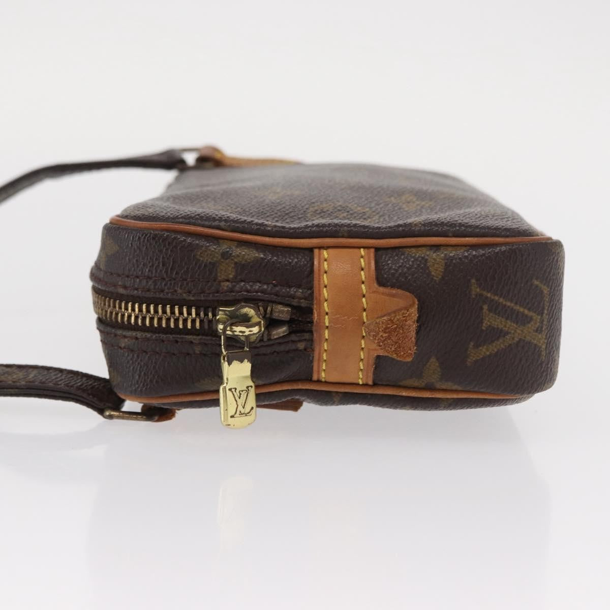 Louis Vuitton Pochette Marly Bandouliere Bag Monogram Canvas Brown Canvas Shoulder Bag