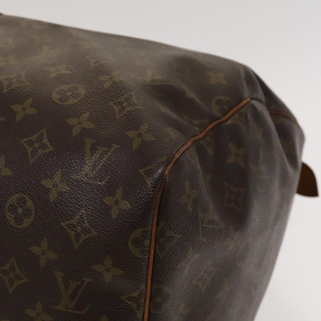 Louis Vuitton Keepall Bag Monogram Canvas Brown Canvas Travel Bag